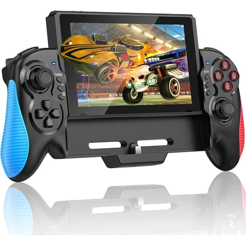 Controlador Aaronmei Para Switch Pro Controller Con Turbo Ajustable Y Vibración Dual