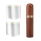 thumbnail image 3 of 24 Agujas De Enhebrado Automático Con Estuche De Madera Para Agujas Brown_Golden Needles, 3 of 5