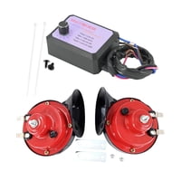 Ioensy - Kit De Controlador De Bocina Eléctrica Para Coche, Unidad De Control De Accesorios Para Barco Resistente, 12V