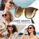 thumbnail image 2 of Gafas de sol SUNGAIT Vintage Round UV400 14 cm Unisex, 2 of 3