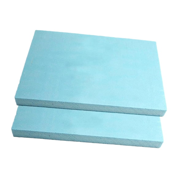 2x Craft Board Espuma DIY Paisaje Paisaje Edificio Escénico 30cmx20cmx2cm
