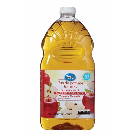 Jugo Manzana Baja Acidez Botella, 1890 ml