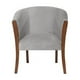 thumbnail image 1 of Sitial Dortmund Tela Velvet Gris, 1 of 4