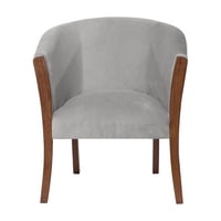 Latam Home - Sitial Dortmund Tela Velvet Gris