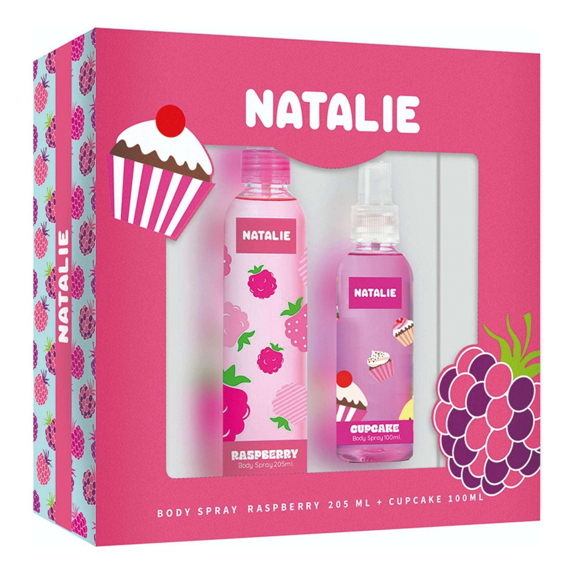 Colonias Botanicals Raspberry + Cup Cake Set 1 Un Natalie