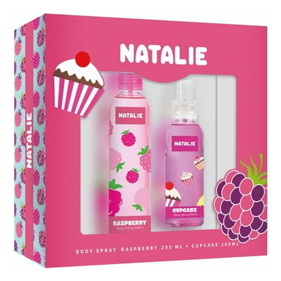 Colonias Botanicals Raspberry + Cup Cake Set 1 Un Natalie