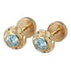 thumbnail image 5 of Aros Abridores Chatón Circón 4mm N1 Oro 14k Bebé, 5 of 14