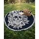 thumbnail image 1 of Toalla Mandala De Playa Redonda con Flecos Diseños Verano., 1 of 7