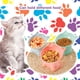 thumbnail image 5 of 3 cuencos elevados para gatos, cuencos elevados para gatos con soporte inclinado, cuenco antivómito para gatos, cuencos para gatos, cuenco protector para el cuello para mascotas, comedero elevado incl, 5 of 6