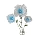 thumbnail image 2 of Flores Gigantes Para Decoración De Bodas Con Base De Pie Para Fiestas De Cumplea?os En Color Azul Claro, 2 of 5