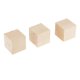 thumbnail image 1 of bloques de cubos de madera rompecabezas artesanías piezas de madera sin terminar 3 piezas 35x35x35mm, 1 of 5