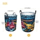 thumbnail image 5 of Transformers: EarthSpark Cesta de lavandería de gran capacidad redonda con asa, bolsa para ropa sucia plegable, almacenamiento para dormitorio, baño y lavadero 44x35 cm, 5 of 6