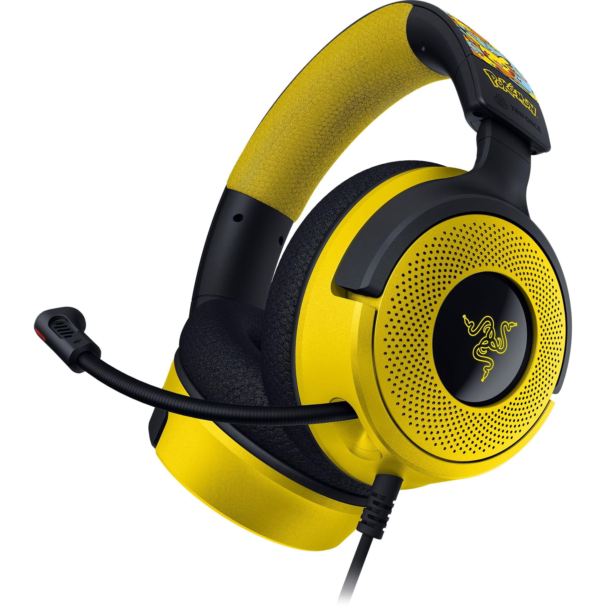 Auriculares Razer Kraken V4 X Con Cable, 40 Mm, Micrófono Cardioide, Edición Pokémon