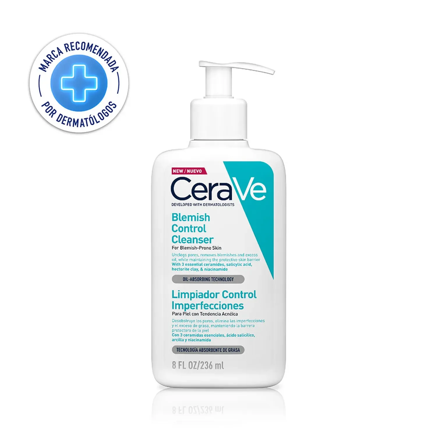 Cerave Limpiador Control Facial X 236ml