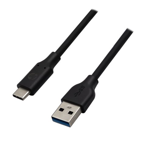 Cable Hp Usb-A A 8 Pines 1M Negro