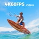 thumbnail image 2 of Cámara de acción AKASO Brave 8 4K60FPS, foto de 48 MP, zoom 5x, cámara lenta 8x, 2 of 9