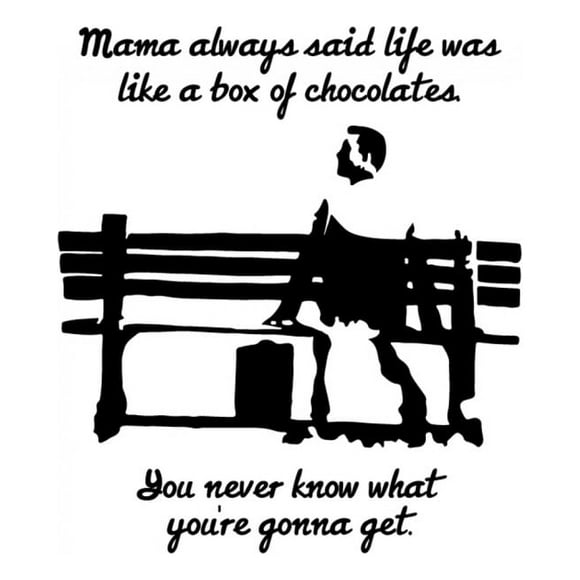 Decomural Forrest Gump Movie WS-34144
