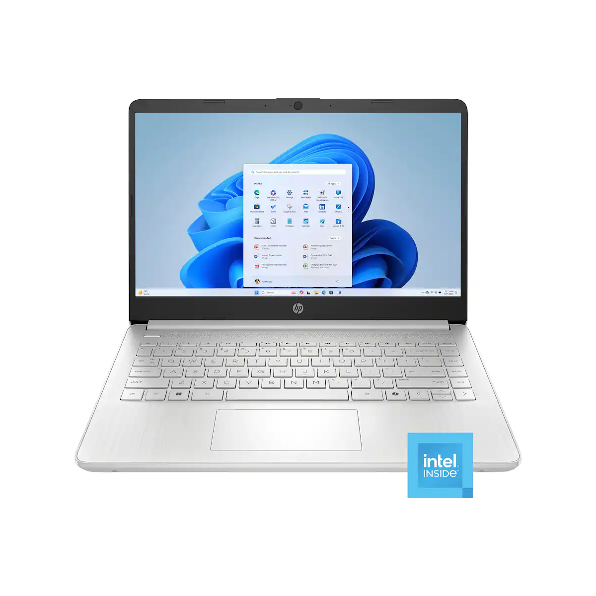 Hp 14-Dq6011Dx Intel N150, Ram 4Gb, Disco 128Gb Ssd, Pantalla De 14""