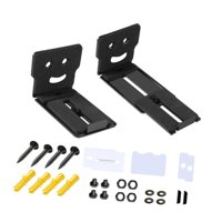 Magideal - Soporte De Pared Para Barra De Sonido Soporte De Altavoz Seguro Longitud Ajustable Fácil Instalación Con Hardware Para Debajo Del Televisor Hogar Ofic Estilo A