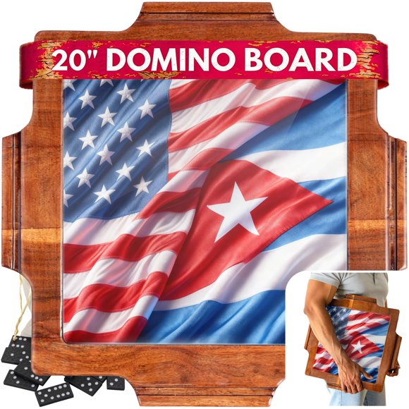 Mesa TraditionTools 51 cm de Dominó Cubano Portátil