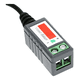 thumbnail image 2 of X4 Par Video Balun Pasivo Cable 720p 1080p Hdcvi Ahd Gris, 2 of 3
