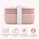 thumbnail image 2 of Lonchera Bentgo Rosa 3 Compartimentos Apilable 28 oz, 2 of 3