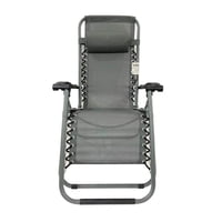 Northwest - Silla Reposera Plegable Gravedad Cero Atlanta Gris Gris Único