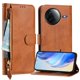 thumbnail image 4 of FOXDOCK Funda Tipo Cartera para Realme 14x Cuero PU con Cremallera y Correa de Muñeca, Ranuras para Tarjetas, Soporte Plegable, Cierre Magnético, 4 of 5