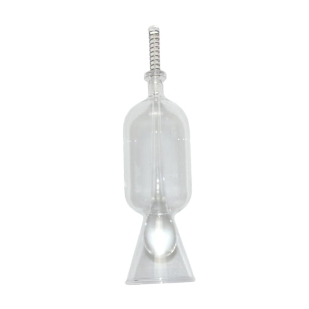 Glass Pescados Alimentador De Alimentos Para Escamas Secos Peces Dorados De Agua Dulce Acuarios De Agua Salada Recta