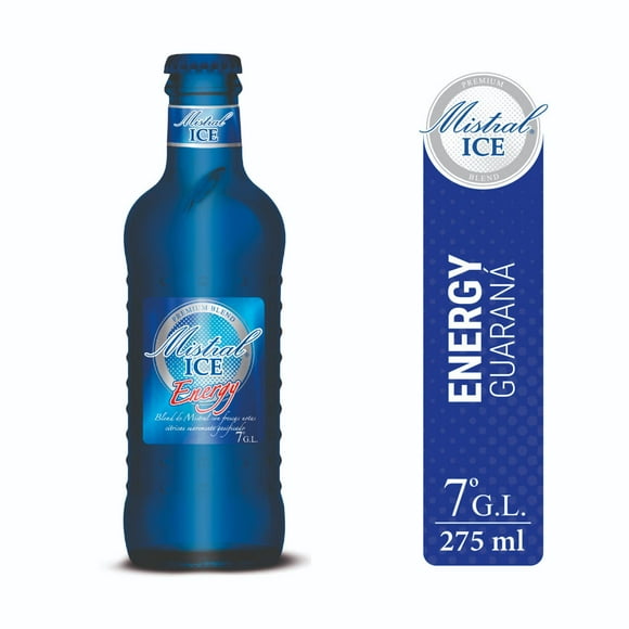 Cóctel Ice Energy 7° Botella, 275 ml