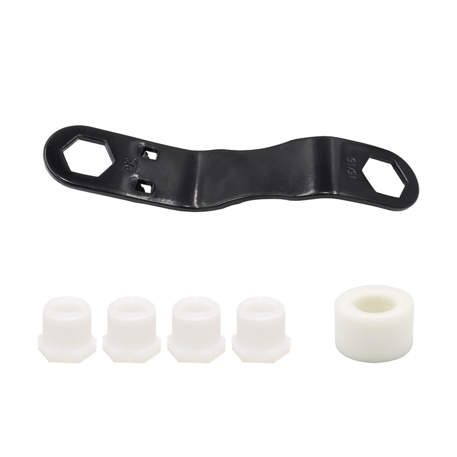 Magideal - Kit De Tapón De Drenaje Del Calentador De Rv, Que Incluye 4 Piezas De Tapones Npt De 1/2 ", Kit De Herramientas De Calentador De Cinta De Rollo De Lla