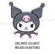 thumbnail image 2 of Guirnalda de luces decorativas Silver Buffalo Hello Kitty Kuromi, 2 of 7