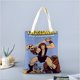 thumbnail image 2 of Thundarr the Barbarian Bolso de tela con estampado de lienzo para mujer, bolsa de compras reutilizable y estética, con cremallera interior, regalo para mujer,40*40cm., 2 of 6