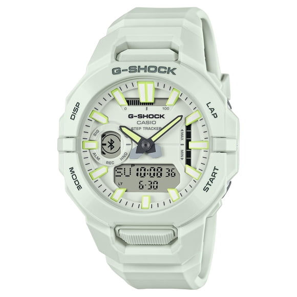 Reloj G-Shock GBA950-7A de resina blanca de 48,5 mm ana-digital