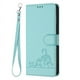 thumbnail image 2 of Funda tipo cartera FOXDOCK para Samsung Galaxy A35 5G con soporte, ranuras, RFID, diseño de gato, 2 of 5
