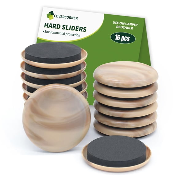 Deslizadores Para Muebles 16 Piezas 6 4 Cm Para Alfombra