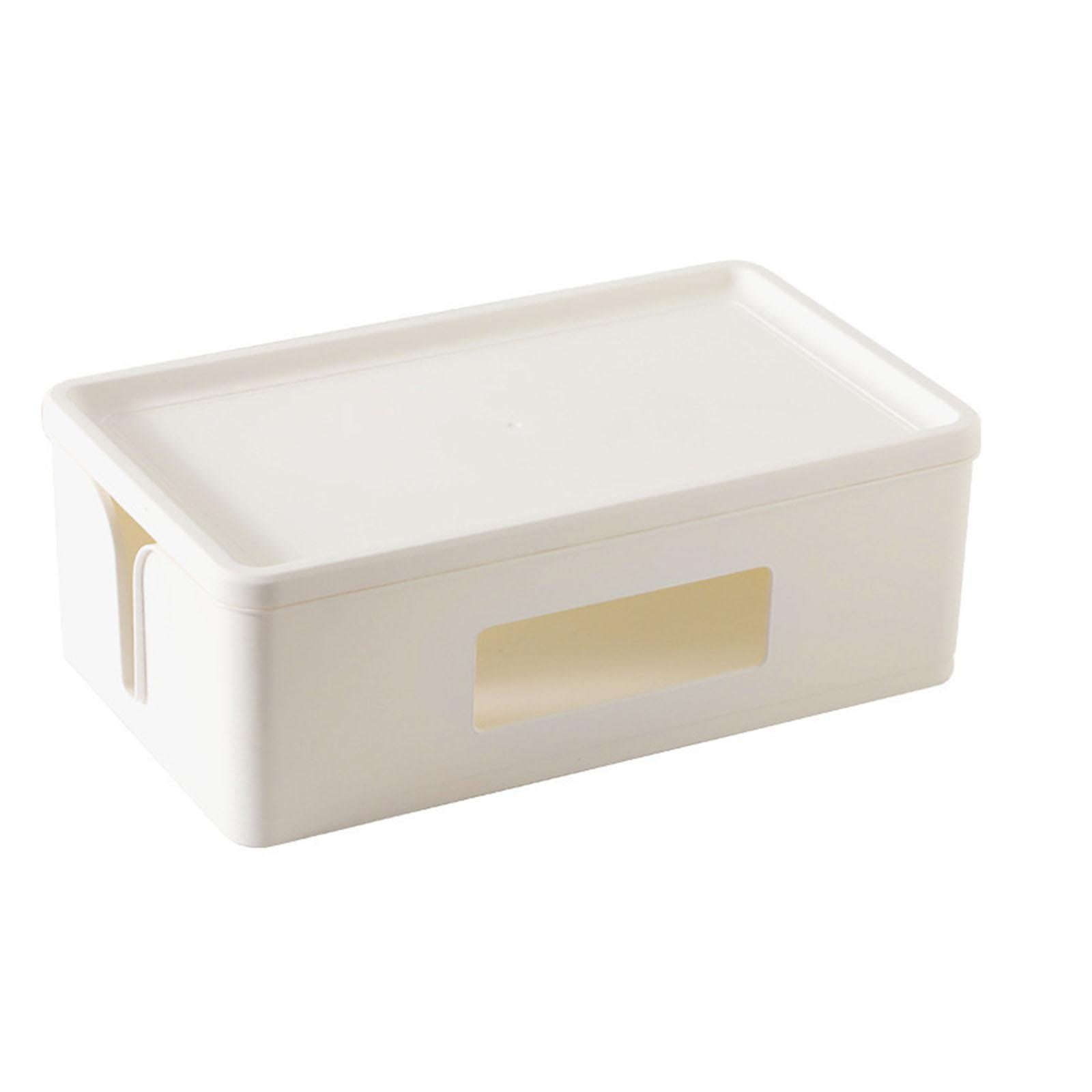 Magideal - Caja De Gestión De Cables, Estuche De Gestión De Cables, Organizador De Cables Portátil, Ocultador De Cables Para Teléfono, Hogar, Adaptadores, Tv