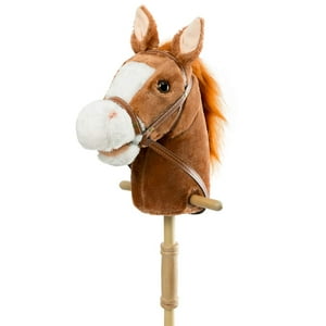 Peluche Hollyhome Outdoor Palstick Horse Con Sonido De 36 Pulgadas