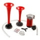 thumbnail image 1 of Kit Doble Bocina Eléctrica Trompeta Aire Comprimido Auto 12v, 1 of 2