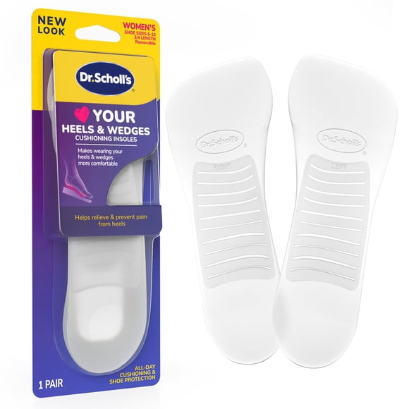 Plantillas Dr. Scholl's Love Your Heels & Wedges de 3/4 de longitud