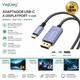 thumbnail image 2 of Cable Adaptador VegGieg Tipo C A displayport 8k 60hz 4k 240hz 2K 360Hz  Hdr 48gbps, 2 of 3