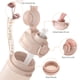 thumbnail image 5 of Botella de agua TakeToday plegable de 600 ml con correa de pajita, 5 of 8