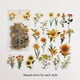 thumbnail image 1 of 40pcs/pack Plant Nature Flower Decorative PVC Sticker For Scrapbooking DIY Label Diary Stationery Album Journal Daisy Mushroom Stick, 1 of 5