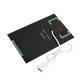 thumbnail image 4 of puerto usb portátil del cargador del panel solar del usb 2w 5v para viajar del teléfono móvil, 4 of 5
