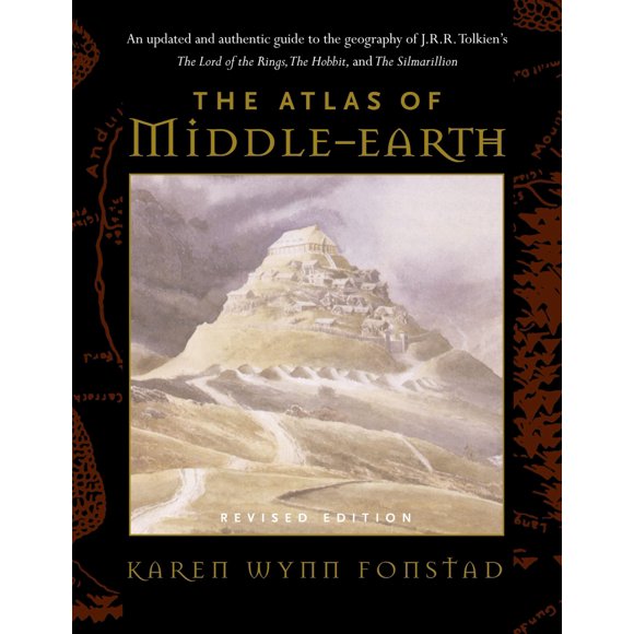 Libro Atlas William Morrow Middle-Earth de Fonstad Karen Wynn