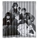 thumbnail image 1 of Cortina de ducha de The Breakfast Club, juego de cortinas de baño con ganchos, tamaño 66 x 72 pulgadas, 1 of 3