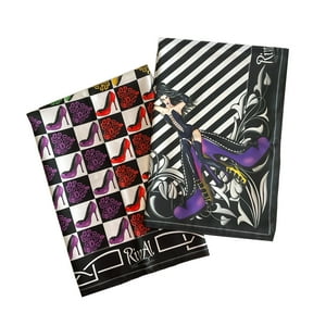 Rival - Pack 2 Pañuelo Bandana Semi Satinado Estampado Isaline & Love Shoes