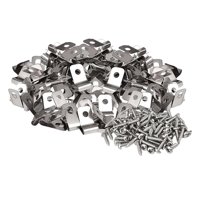 Bothyi - Clips De Montaje De Esgrima, Soporte De Cable Duradero Portátil Para Acero Inoxidable 304 Agrícola