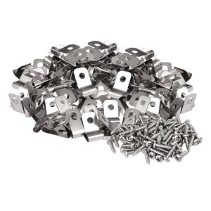 Bothyi - Clips De Montaje De Esgrima, Soporte De Cable Duradero Portátil Para Acero Inoxidable 304 Agrícola