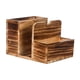 thumbnail image 3 of Condimento De Madera Que Sirve Caja De Soporte De Tejido De Escritorio Caddy Para Cubiertos De Hogar, 3 of 5